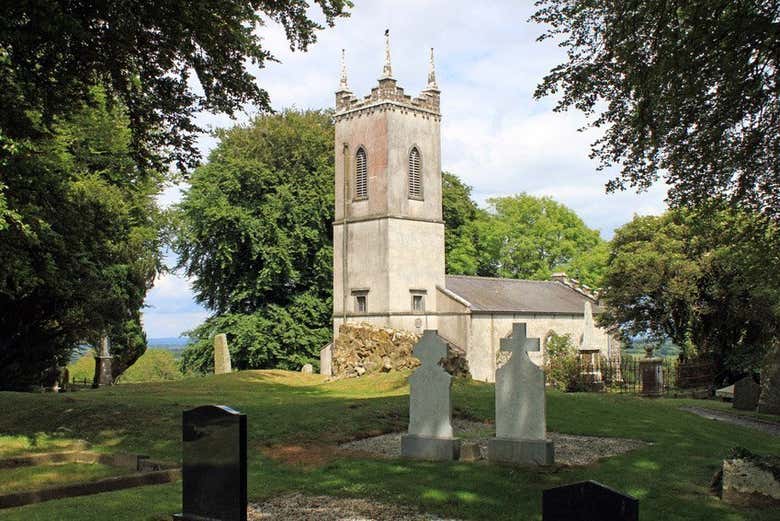 St Patrick's Church at the Hill of Tara