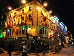 Temple Bar, an Irish pub