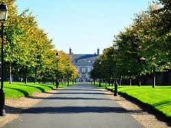 Blue skies in Dublin